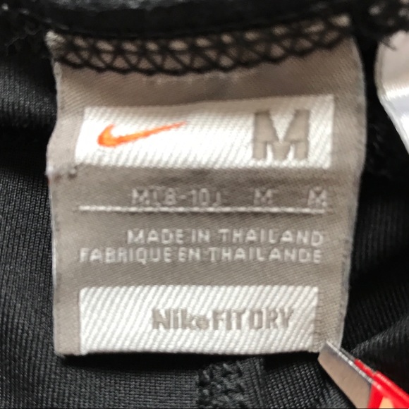 Nike Black Crop Capri Active Leggings Medium - Picture 6 of 11